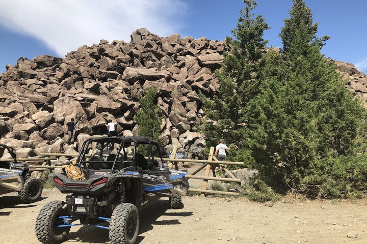 Outdoor rock climbing