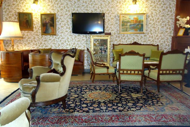Interior entrance