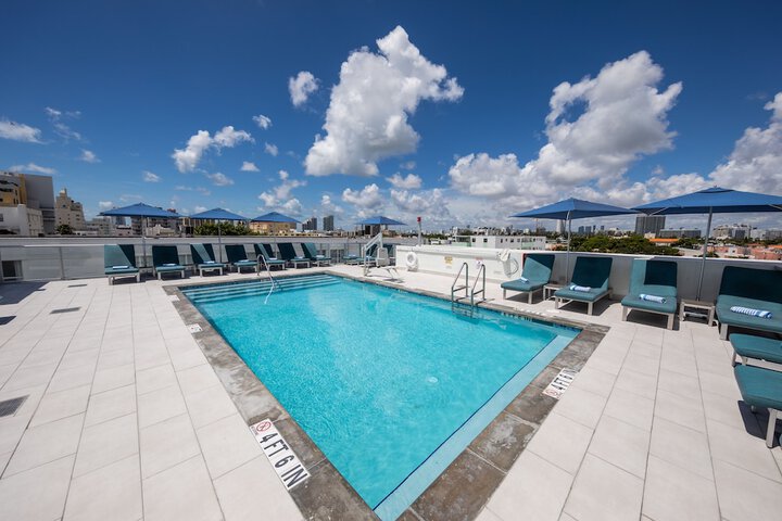 Rooftop pool