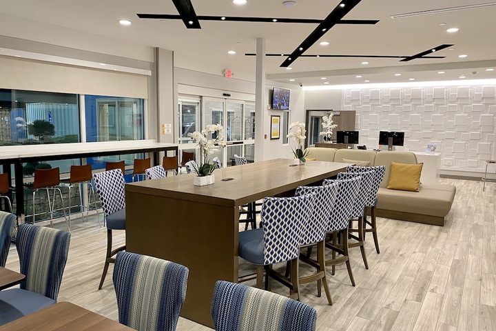 Breakfast area