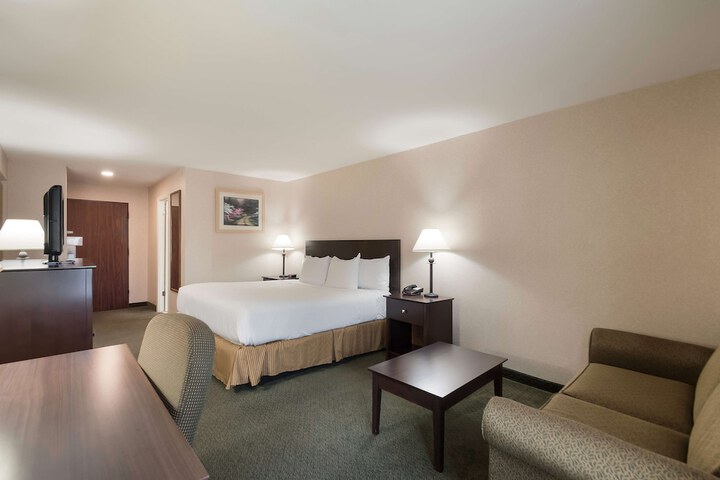1 King Bed High Speed Internet Accessible Jacuzzi Microwave and Refrigerator Continenta (14 of 20)
