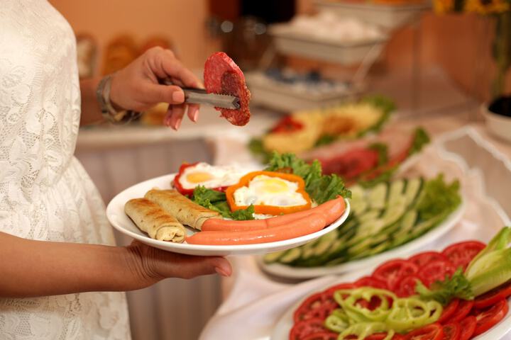 Breakfast buffet