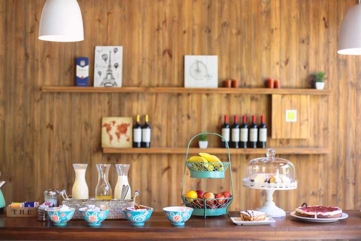 Breakfast area