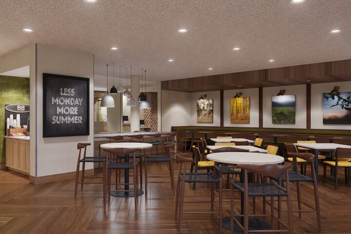 Breakfast area