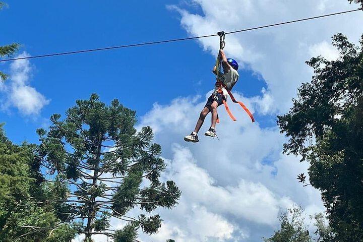 Ziplining