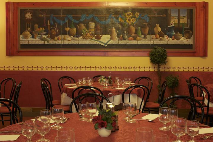 Breakfast area
