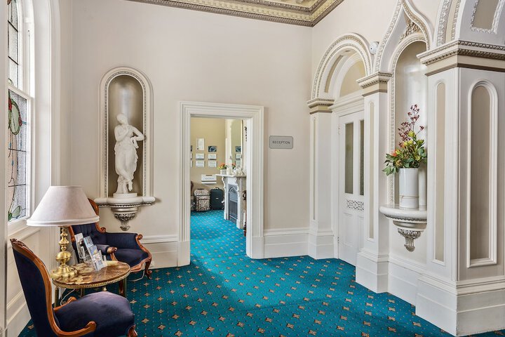 Interior entrance