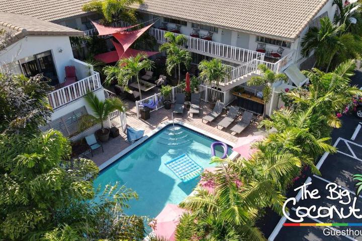 Exterior of The Big Coconut Guesthouse - Gay Mens Resort