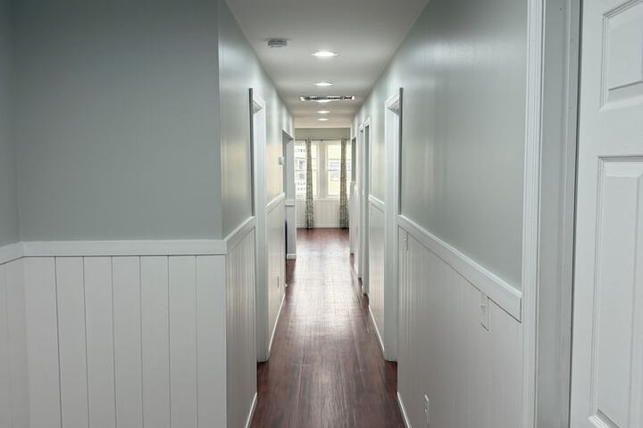 Interior entrance