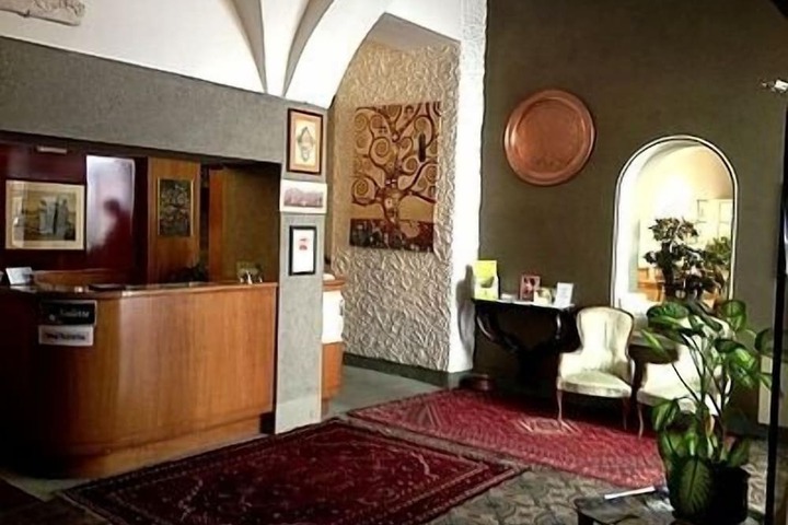 Interior entrance