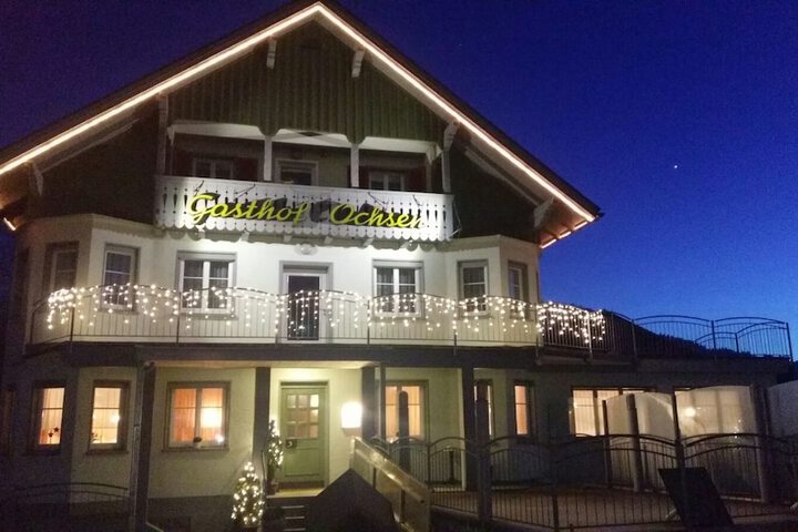Front of property - evening/night