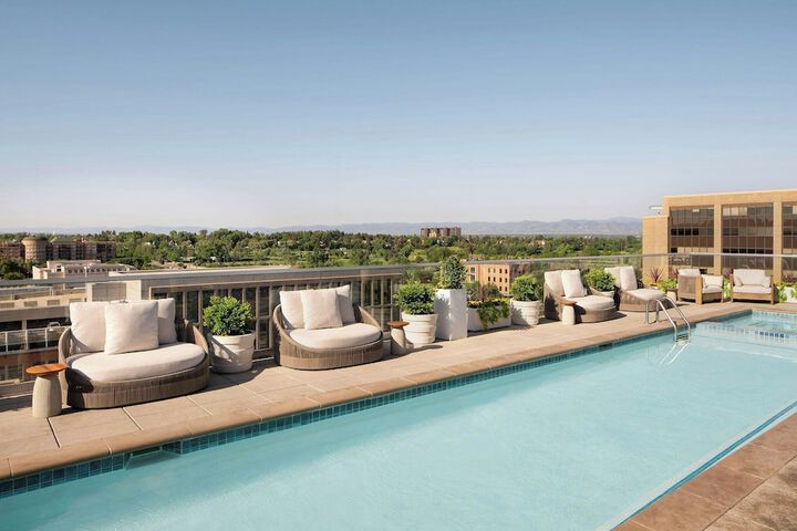Rooftop pool