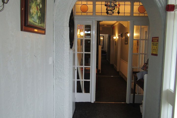 Interior entrance