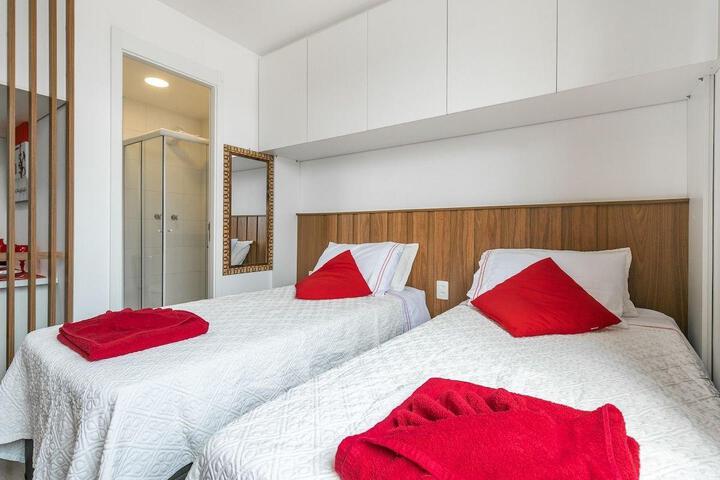 Impactante Studio no Brás com Piscina / Metrô Brás