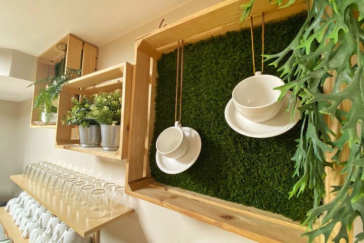 Breakfast area
