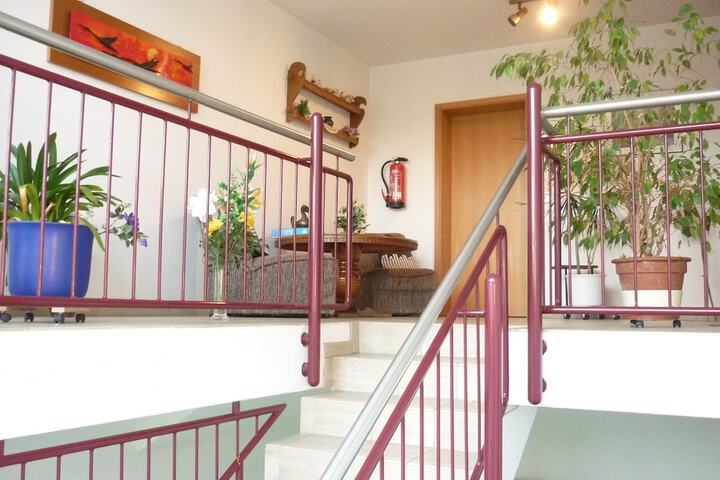 Interior entrance