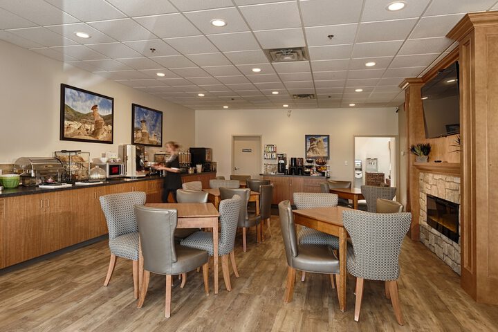 Breakfast area