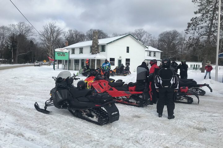 Snowmobiling