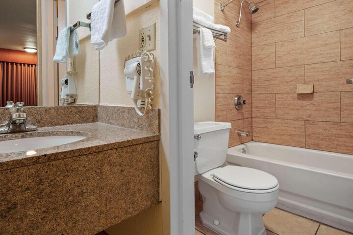 1 Queen Bed High Speed Internet Accessible Microwave and Refrigerator, Coffee Maker Iron (2 of 3)
