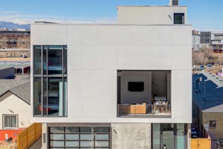 Exterior of Amazingly Sleek Rino Pad - Stunning Mountain Views
