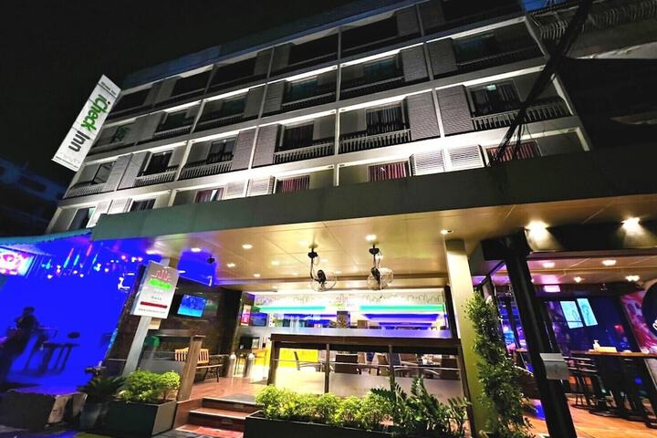 Outside Hotel