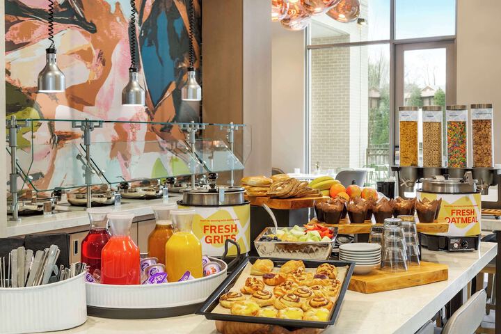 Breakfast buffet