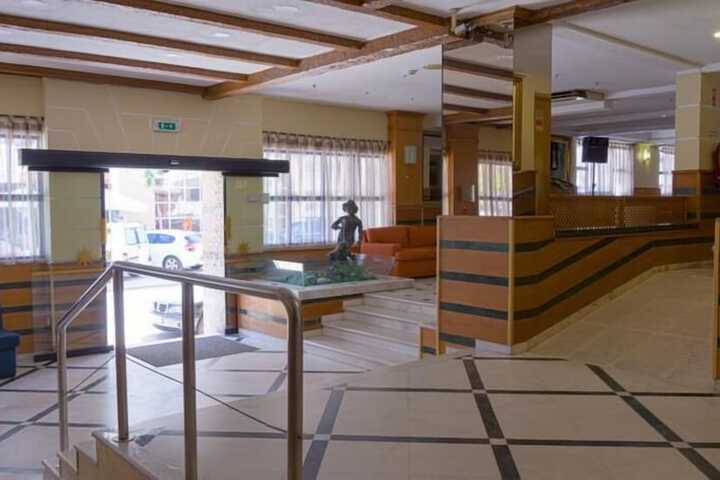 Interior entrance