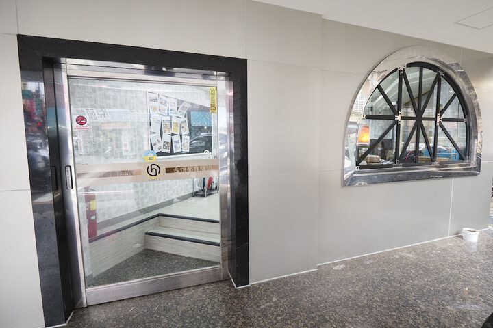 Interior entrance