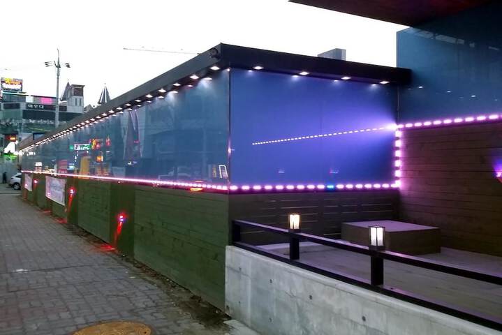 Outside Hotel