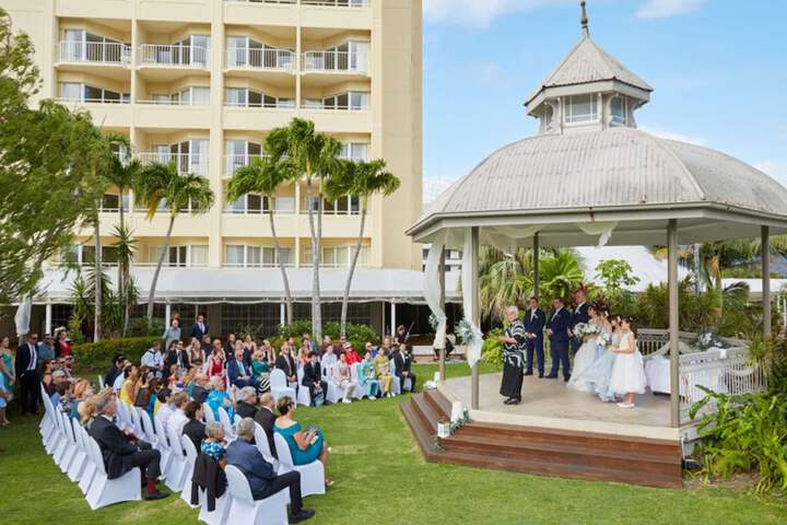 Indoor wedding