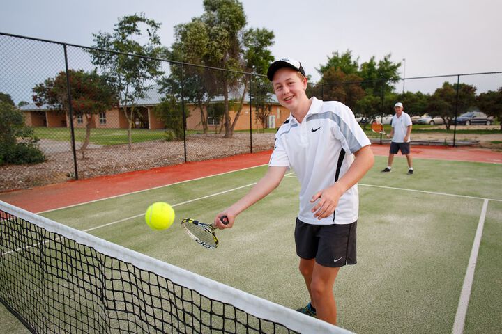 Tennis and Basketball Courts 19 of 34