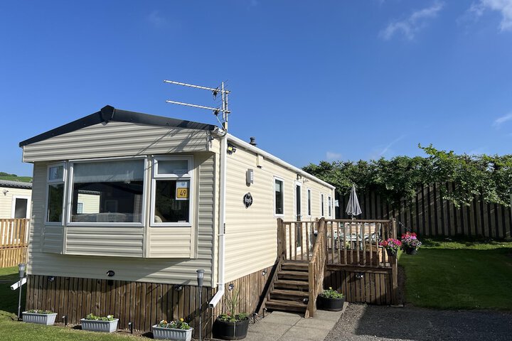 Hornshole Hideaway Caravan Hawick in Hawick