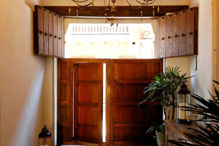Interior entrance