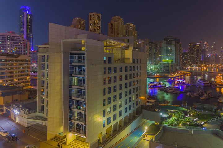 Front of property - evening/night