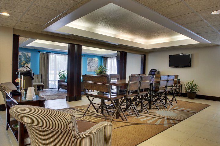 Lobby sitting area