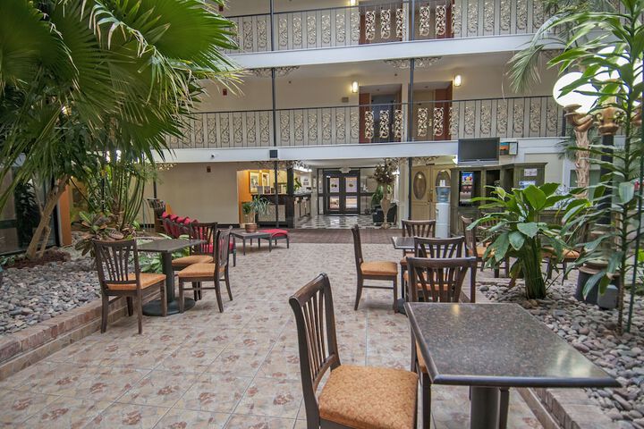 Interior entrance