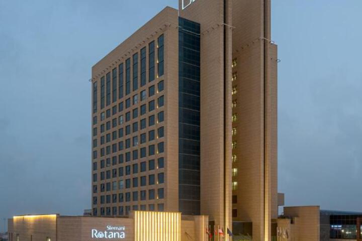 Exterior of Slemani Rotana