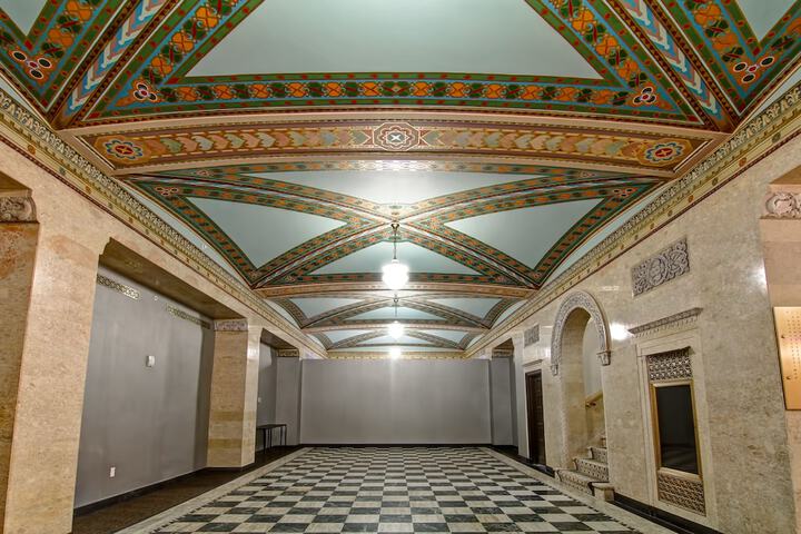 Interior entrance