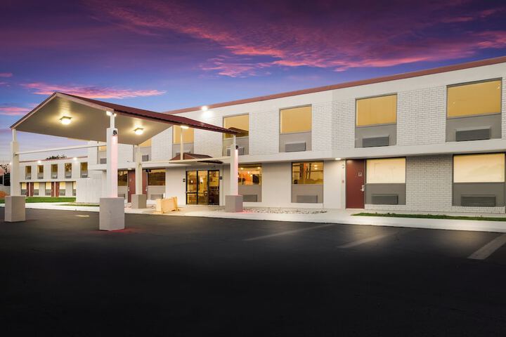 Front of property - evening/night