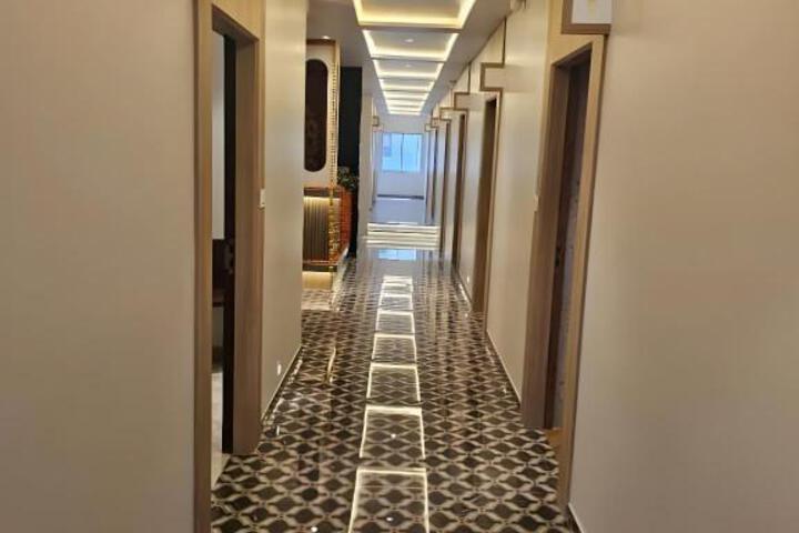 Exterior of vishnu pratibha executive rooms