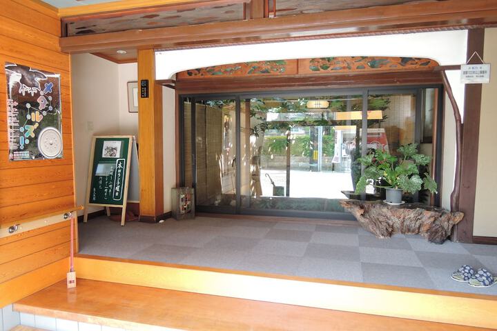 Interior entrance