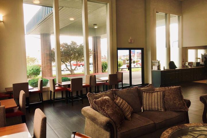 Lobby sitting area