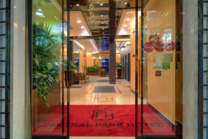Interior entrance