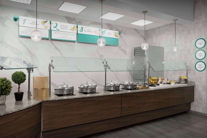 Breakfast area