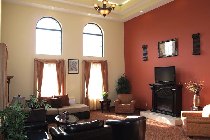Lobby sitting area