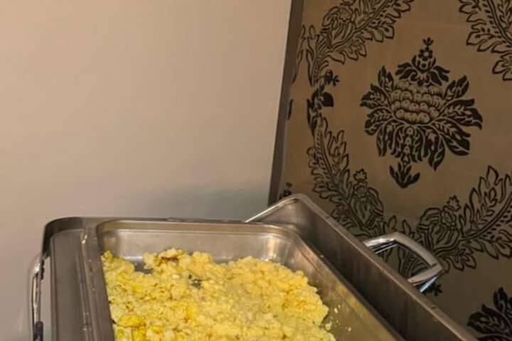 Breakfast buffet