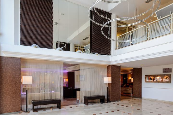 Interior entrance