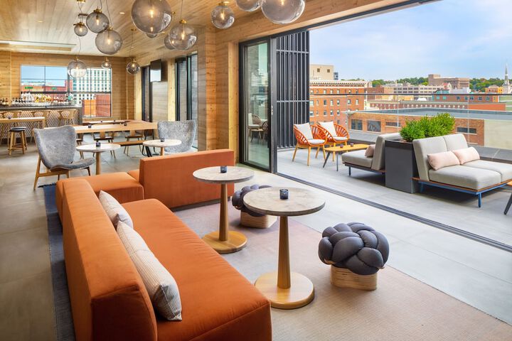 Rooftop terrace