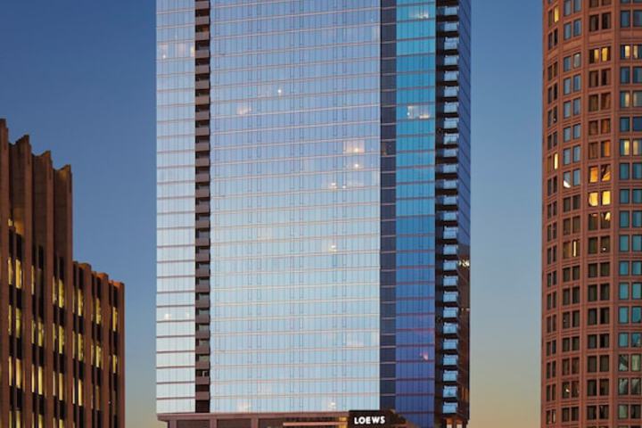 Front of property - evening/night