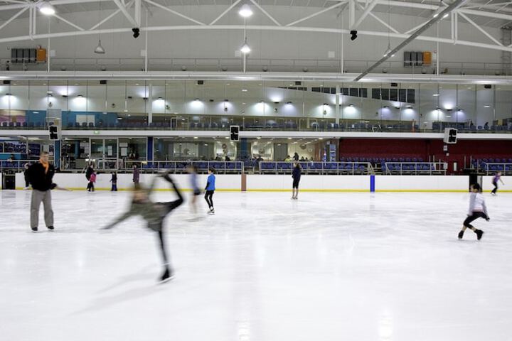 Ice skating